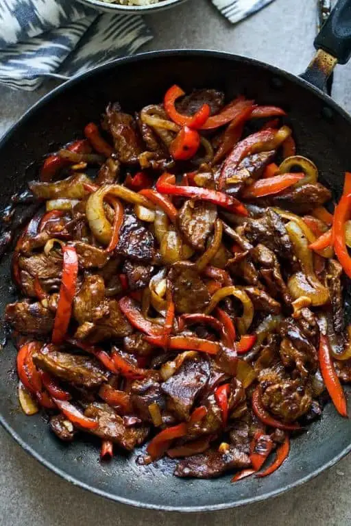 Curry Infused Beef Stir Fry