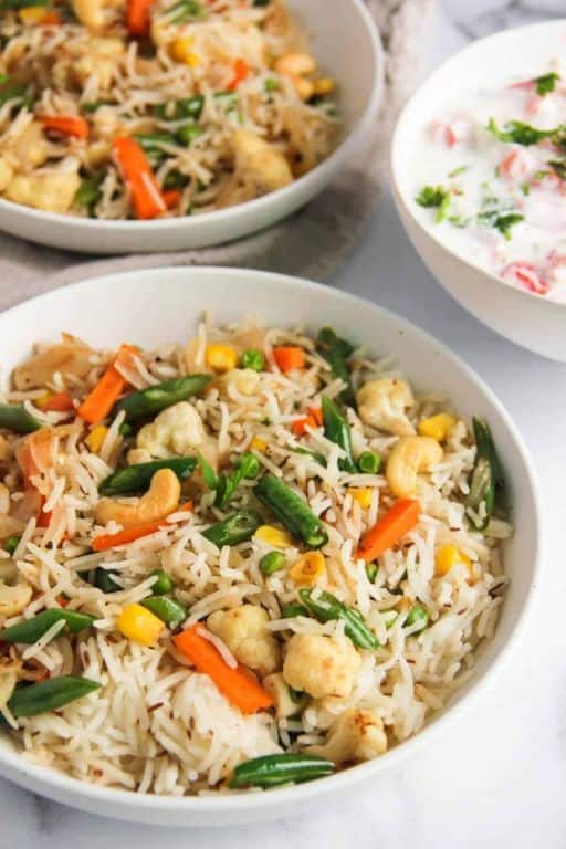 Curry Leaf Vegetable Pulav