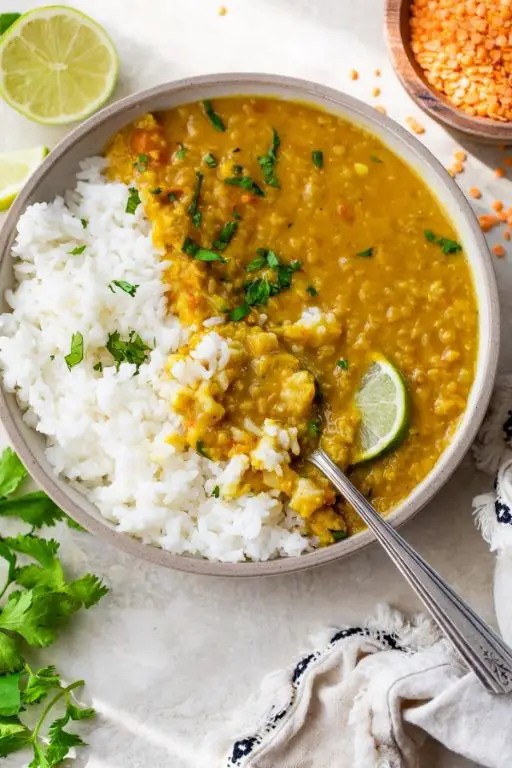 Curry Lentil and Rice Stew
