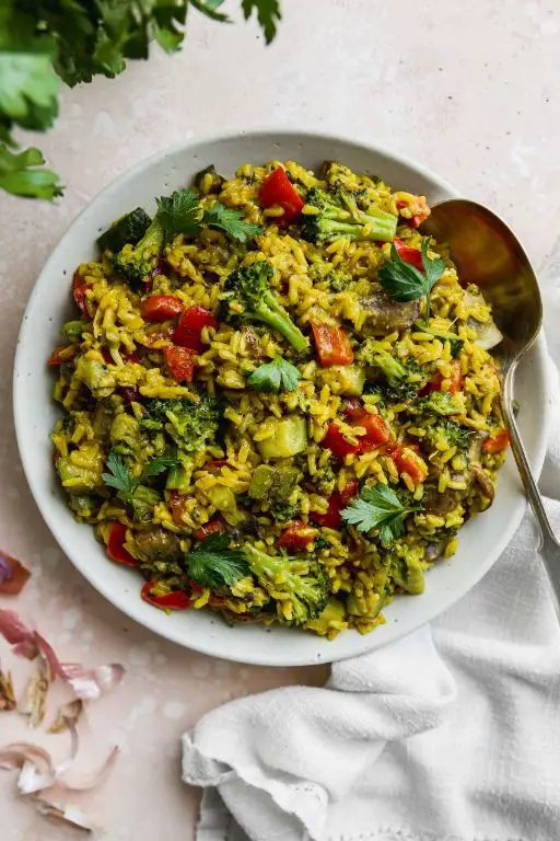 Curry Rice with Vegetables