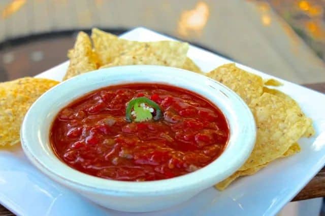 Curry Spiced Apple Salsa