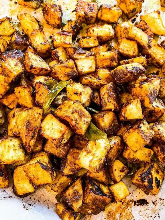 Curry Spiced Nibbles Potatoes