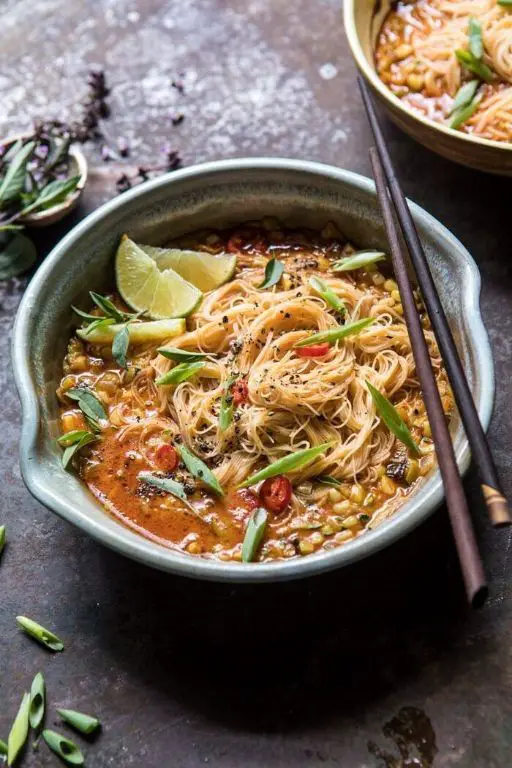 Curry Vermicelli with Coconut Milk