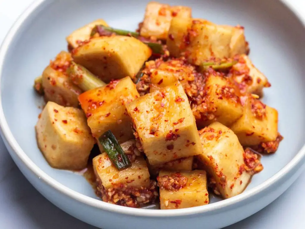 Daikon Radish Kimchi