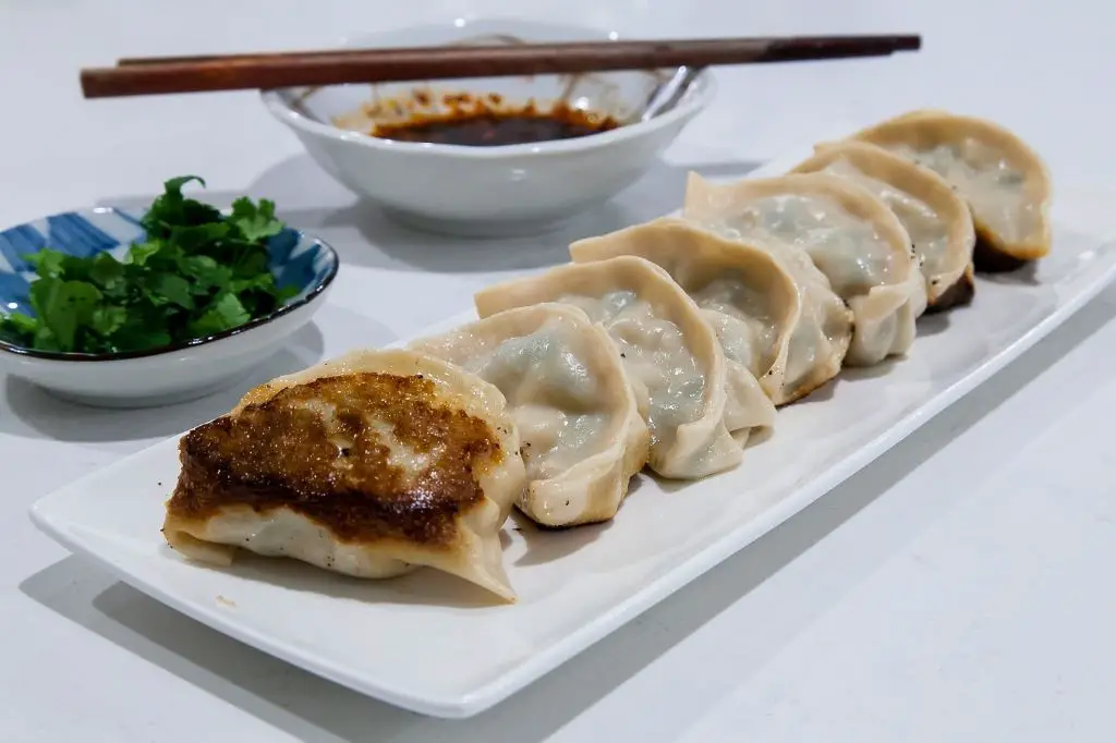 Daikon and Shrimp Dumplings
