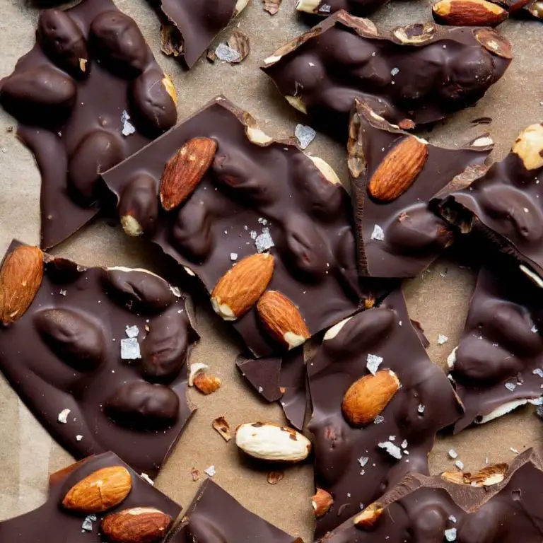 Dark Chocolate Almond Bark