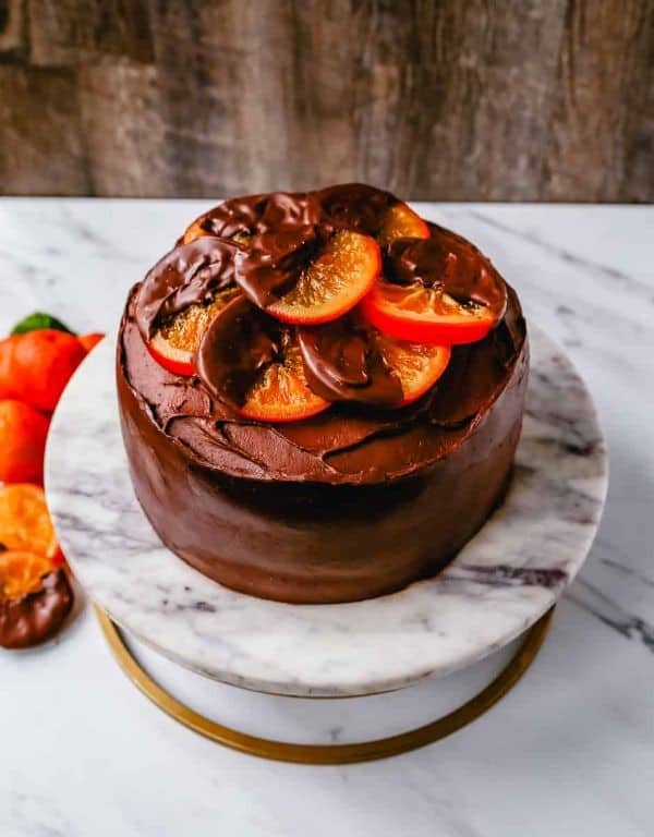 Decadent Dark Chocolate Orange Cake