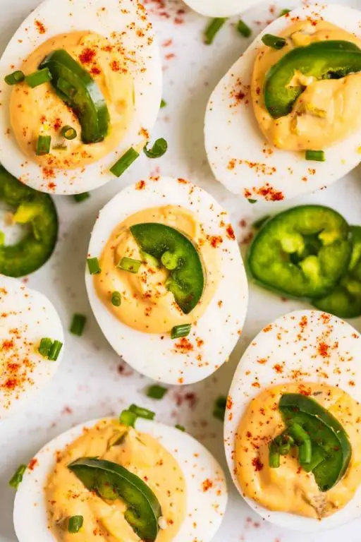 Deviled Eggs with a Spicy Twist