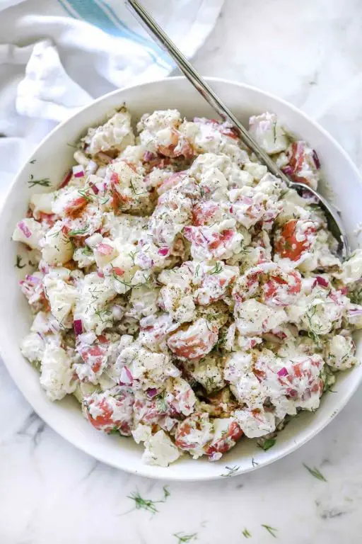 Dill and Sour Cream Little Red Potatoes