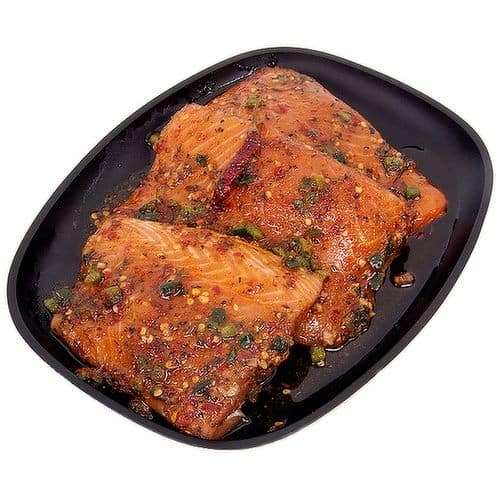 Dragon Sauce Marinated Grilled Salmon