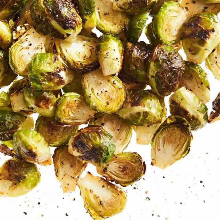 Duck Fat Roasted Brussels Sprouts