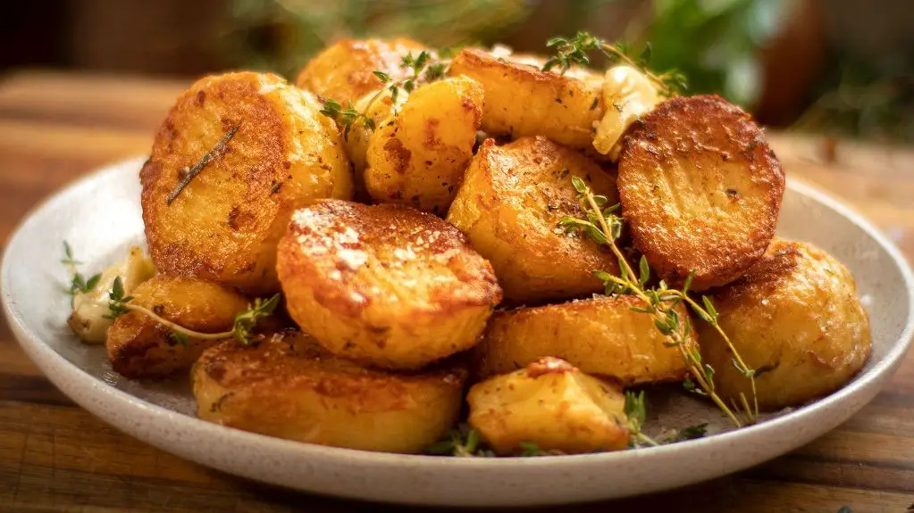 Duck Fat Roasted Potatoes