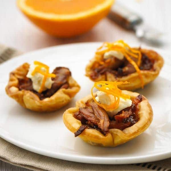 Duck and Caramelized Onion Tart