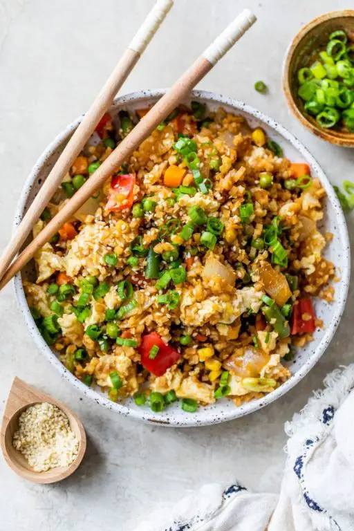 Easy Cauliflower Fried Rice
