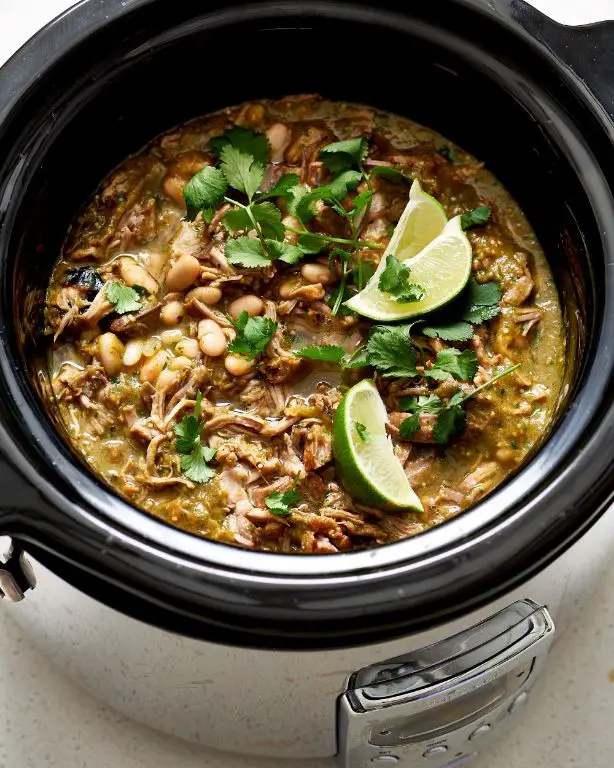 Easy Crock Pot Chili Verde