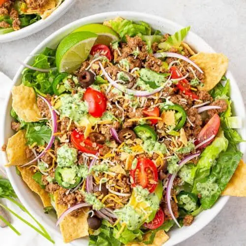 Easy Dollar Tree Taco Salad