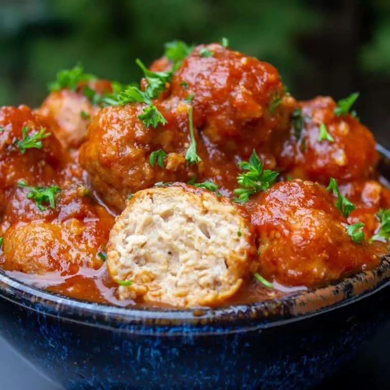Easy Ground Chicken Meatballs