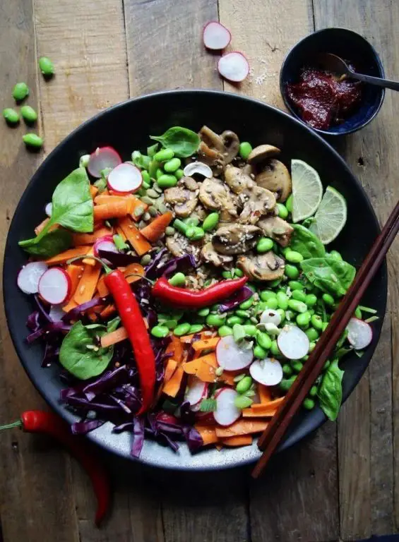 Edamame and Brown Rice Bowl