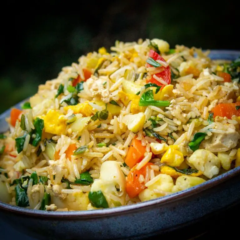 Egg Fried Rice with Veggies