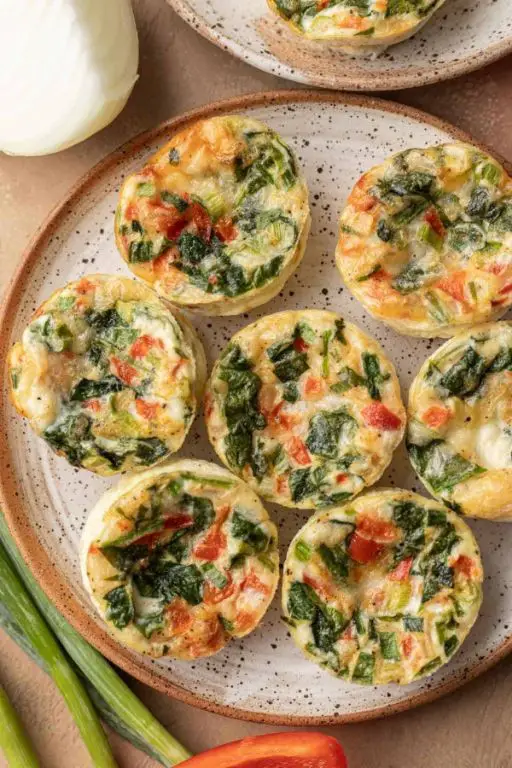 Egg White and Veggie Muffins