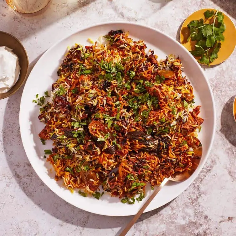 Eggplant Biryani