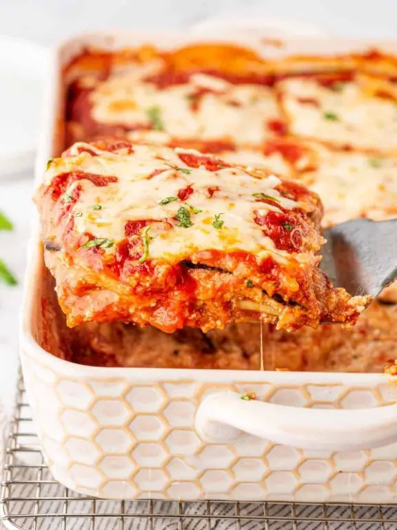 Eggplant Parmesan Lasagna Cupcakes