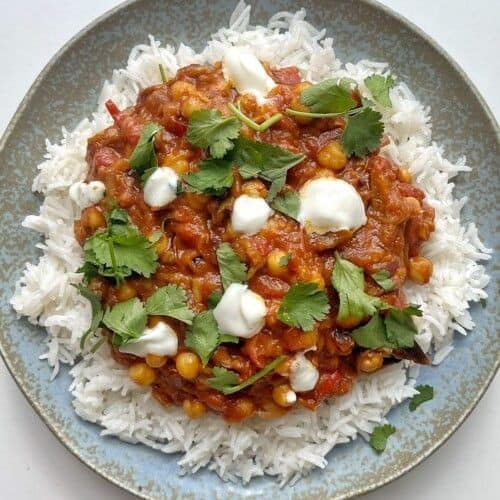 Eggplant Tikka
