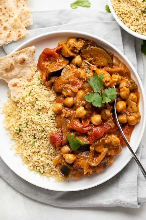 Eggplant and Chickpea Stew