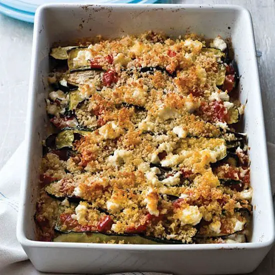 Eggplant and Zucchini Casserole