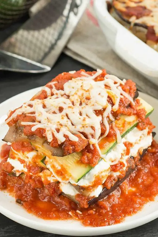 Eggplant and Zucchini Lasagna