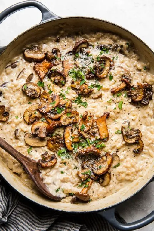 Enchanted Forest Mushroom Risotto