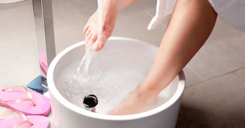 Epsom Salt and Lavender Foot Soak