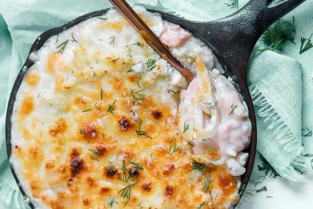 Fall-Inspired Fish Pie with Mashed Potatoes
