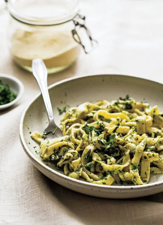 Fennel Frond Pesto Pasta
