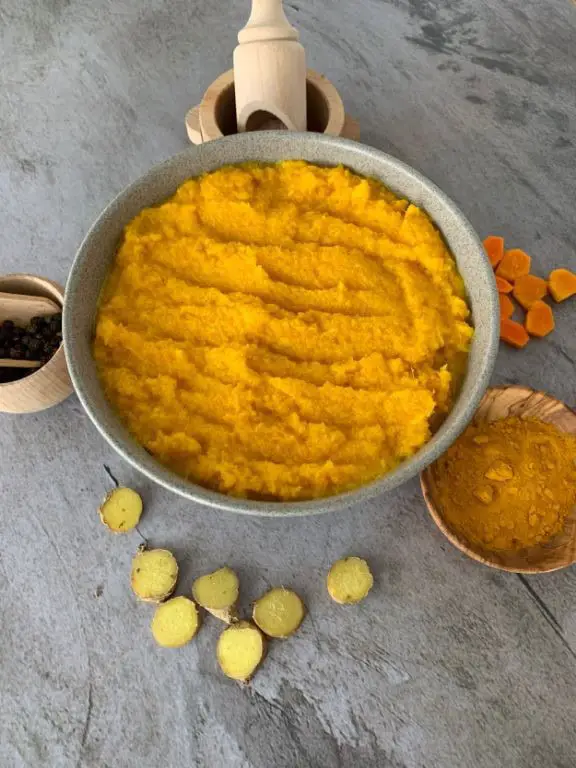 Fermented Turmeric Ginger Paste