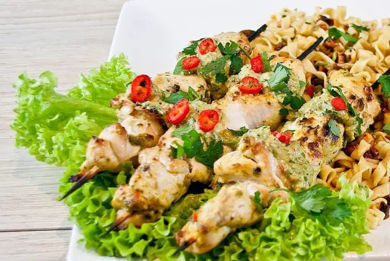 Fiery Dragon Sauce Chicken Satay