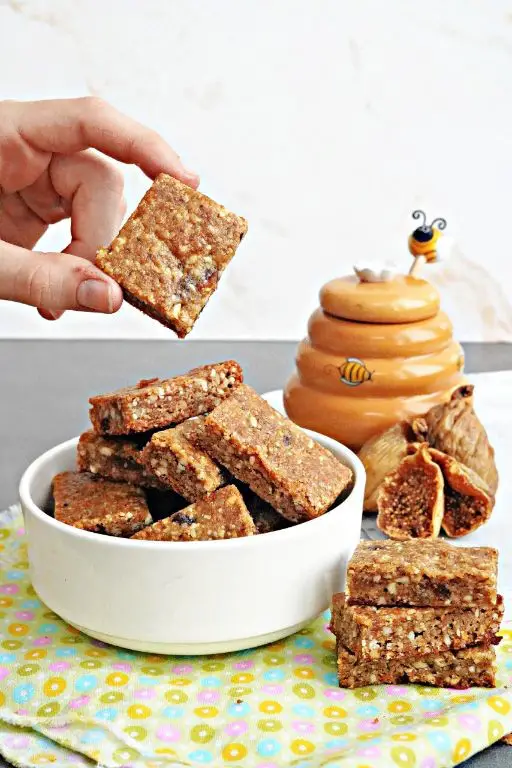 Fig and Honey Chia Seed Bars