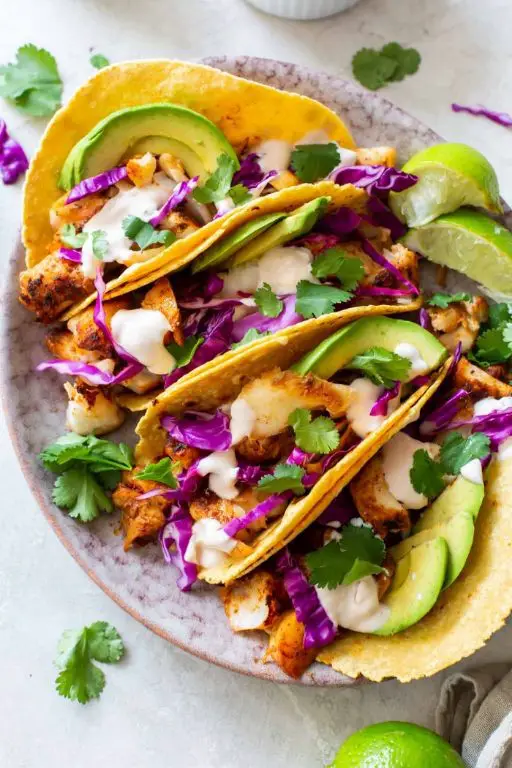 Fish Fajitas with Light and Tangy Seasoning