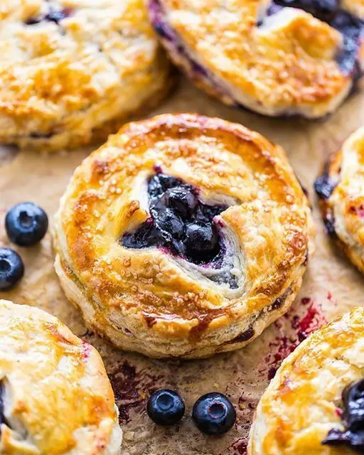 Flaky Blueberry Hand Pies