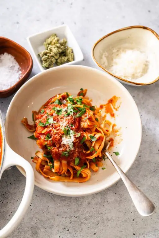 Flavorful Cannabutter Pasta Sauce
