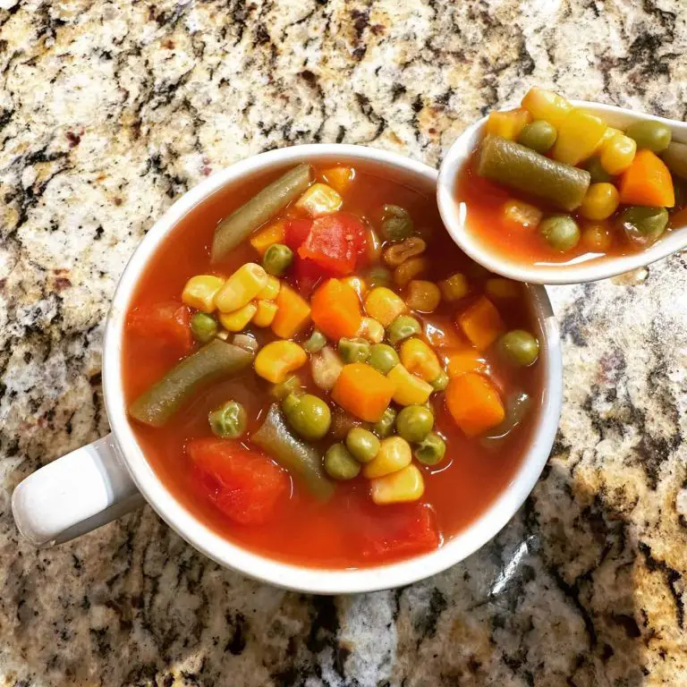 Flavorful Dollar Tree Vegetable Soup