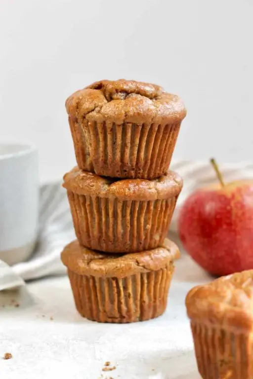 Flourless Apple Cinnamon Muffins
