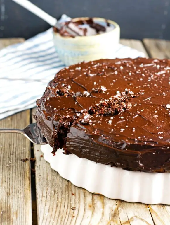 Flourless Chocolate Beet Cake