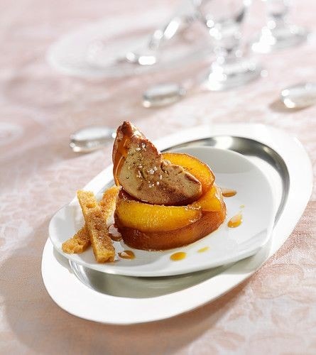 Foie Gras with Caramelized Apples