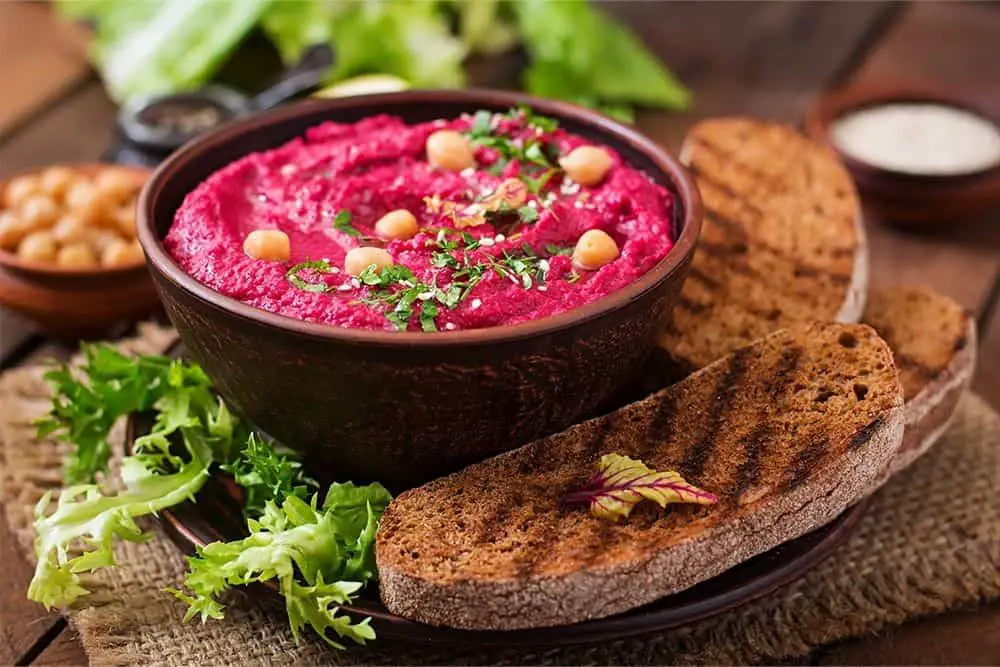 Freeze Dried Beetroot Hummus