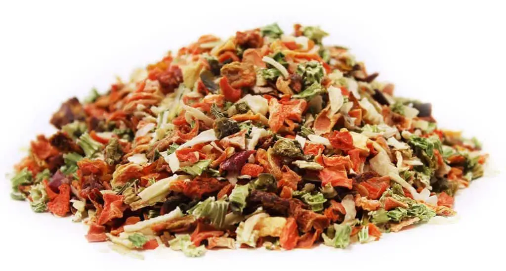 Freeze Dried Vegetable Soup Mix