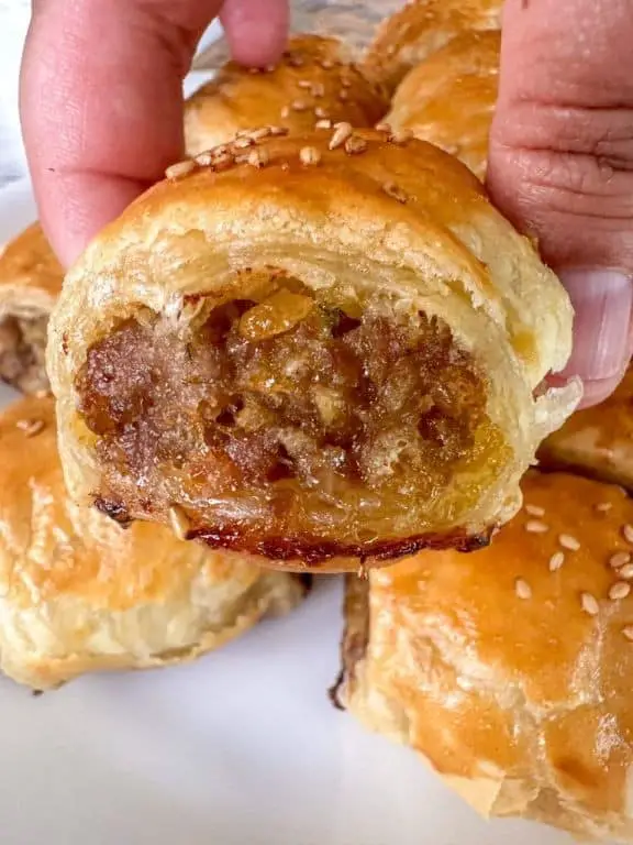 French Pork and Apple Sausage Rolls
