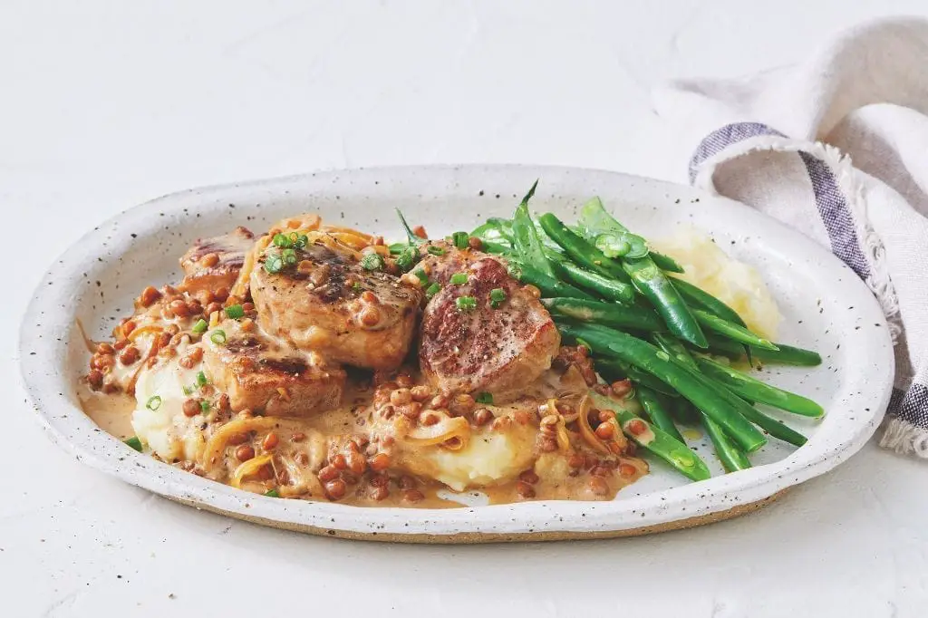 French Pork and Lentil Casserole