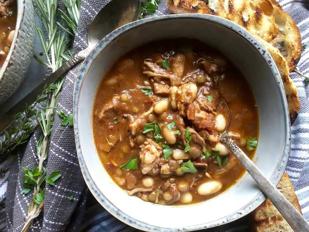 French Pork and White Bean Soup