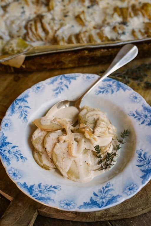 French-Style Pork and Potato Gratin
